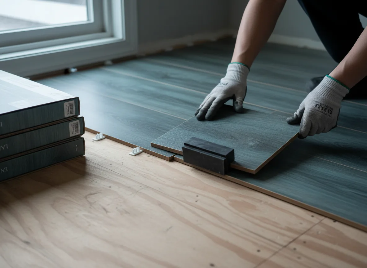 Luxury Vinyl Plank Installation company in Brutus, MI